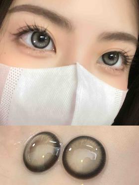 年抛 morea | 冰川引力 morealenslab 大直径14.5 着色13.8 混血美瞳 灰绿色