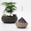 丘陵峦山陶瓷香炉创意禅意香薰炉家用室内净化空气仿古檀香盘香炉 商品缩略图4