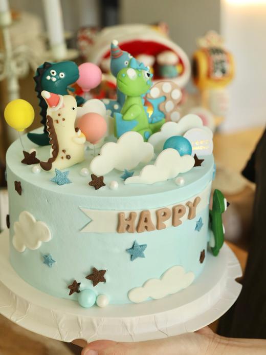 巧克力恐龙蛋糕（数字可以更改哦） 商品图2