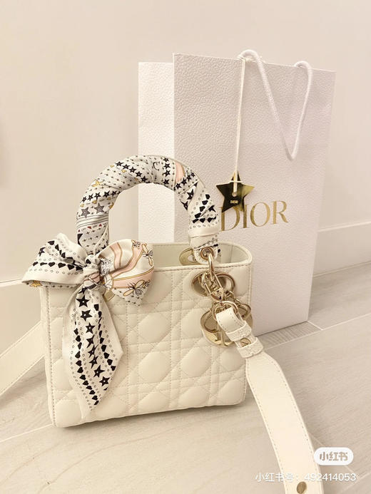 高定四格戴妃 〰️ 白色金扣 商品图1