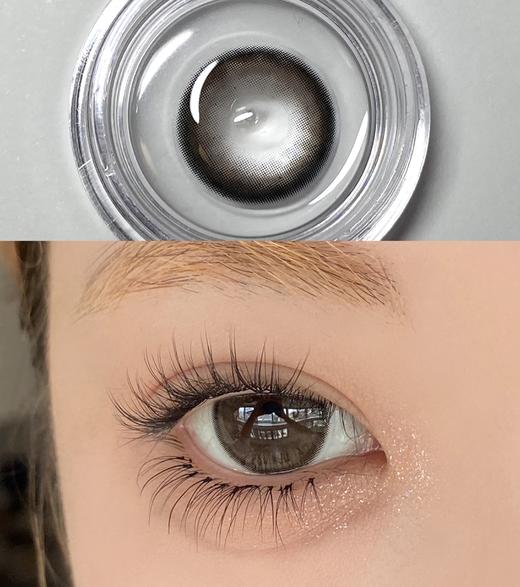 HUOHUOCON 黑角鹿 日抛 10片 14.4mm 参考着色13.7mm 基弧8.7 含水50% 新锐国货 商品图6