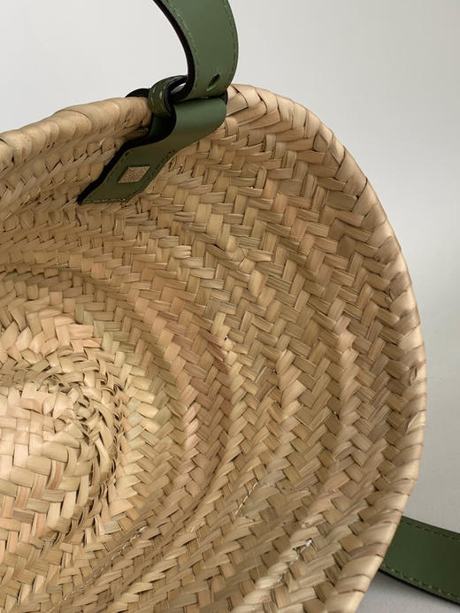 Loe*we🔥草编菜篮子小号-绿色 商品图7
