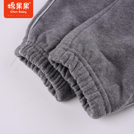 商场同款棉果果秋季新款女童全棉大毛圈运动休闲百搭针织长裤耐穿M322200222476 商品图2