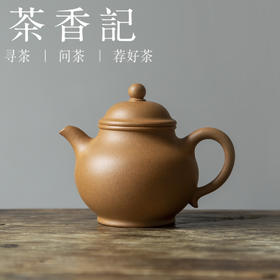 茶香记 紫砂壶 老段泥潘壶 古典雅致 清雅透气 文人气 圆润饱满