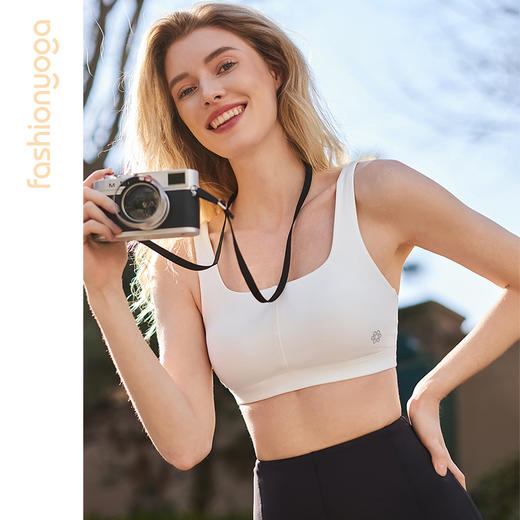 凡圣瑜伽运动舒适裸感软糯瑜伽内衣 FC12113  商品图0