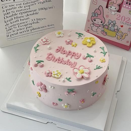 粉樱桃复古裱花 商品图0