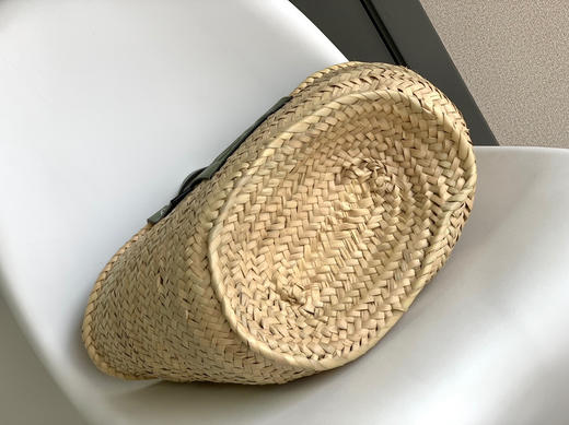 Loe*we🔥草编菜篮子中号-绿色 商品图3