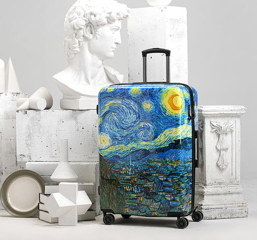 德国WAAGE旅行箱 梵高艺术限定系列 向日葵/星空 商品图6