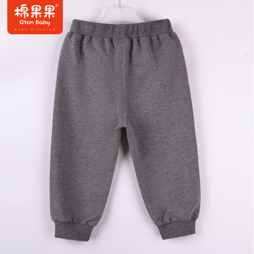 商场同款棉果果秋季新款女童纯棉小毛圈舒适休闲运动好穿柔软针织长裤M322200222448 商品图1