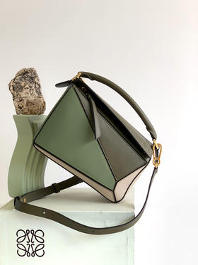 Puzzle small（小号24cm）-绿色拼燕麦