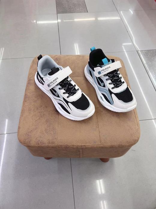 福得隆2022新款双网休闲鞋男童加大码3732  37-41码 商品图1