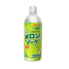 日本进口sangaria 三佳利哈密瓜味碳酸饮料  500g（008824）