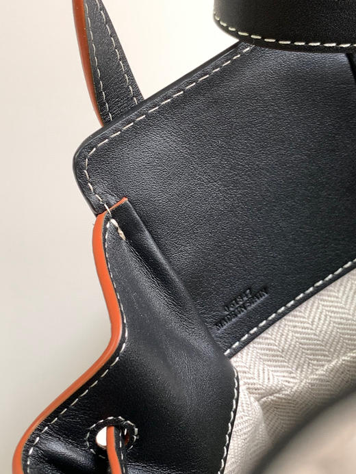 Loe*we🔥Mini 吊床- 米白拼黑色 商品图8