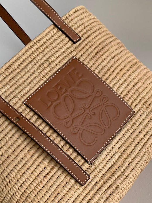 Lo*we🔥一个传统的方型草编菜篮子🧺 商品图4