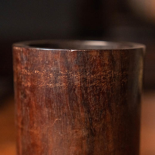 清 紫檀笔筒 商品图1