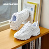 斯凯奇Skechers厚底松糕老爹鞋女士天使鞋小白鞋休闲运动鞋 11979-WSL 商品缩略图2