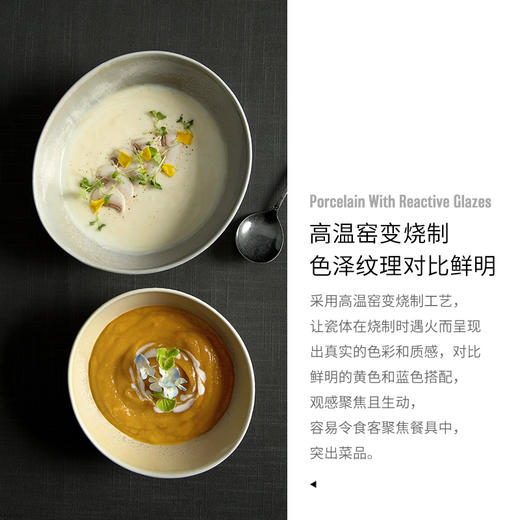 DXC北欧ins风创意燕麦奇怪的汤碗家用2022新款大号沙拉甜品浅菜碗 商品图3