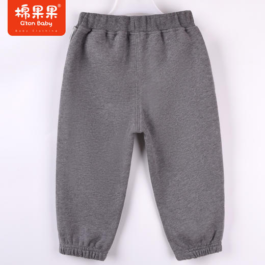 商场同款棉果果秋季新款女童全棉大毛圈运动休闲百搭针织长裤耐穿M322200222476 商品图4
