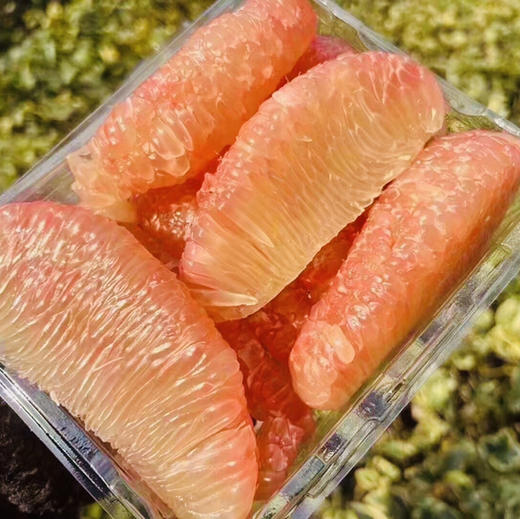 翡翠柚色泽红润 🔅肉质细嫩💧汁水丰富 ！口感甜度适中 ，是补充维生素和去火气的最佳选择❤一个口感爆棚的柚子[鼓掌] 商品图2