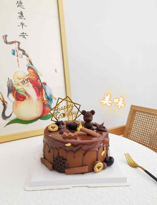 纯巧克力小熊（纯可可脂巧克力胚） 商品图1