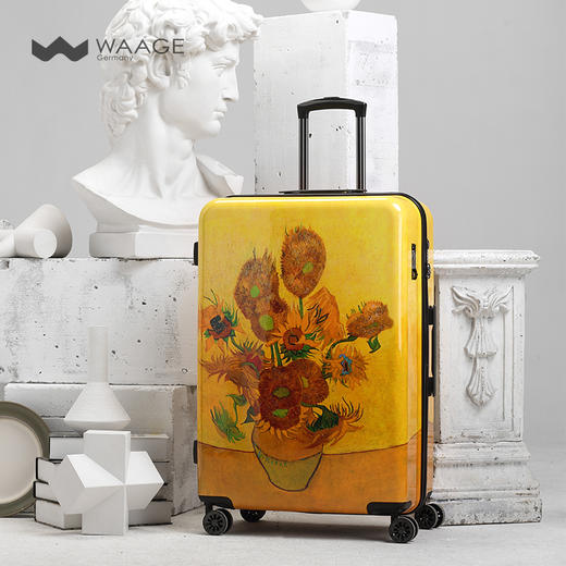 德国WAAGE旅行箱 梵高艺术限定系列 向日葵/星空 商品图7