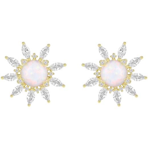 ZEGL设计师幻野系列星芒耳钉女夏季2022年新款潮耳环925银针耳饰 商品图2