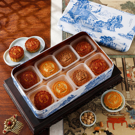 御茶膳房宋代时光（从）月饼礼盒 商品图1