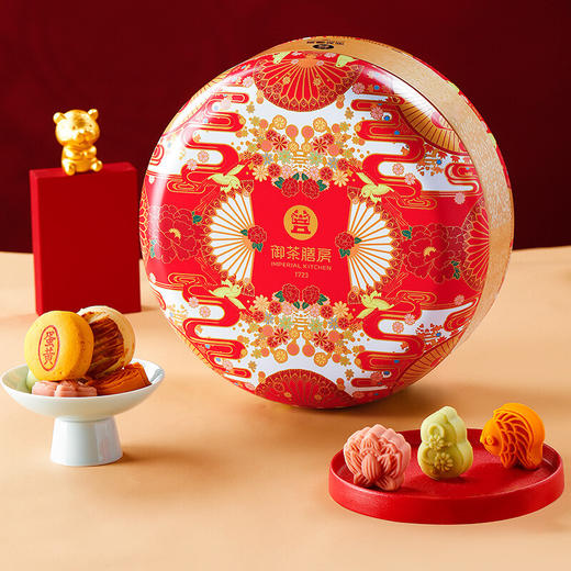 御茶膳房繁花似锦从糕点礼盒 780g 商品图0