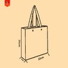 牛皮纸【1斤.加厚空白铆钉】手提袋.1.8元1条.整捆50条.满300条包邮 商品缩略图2