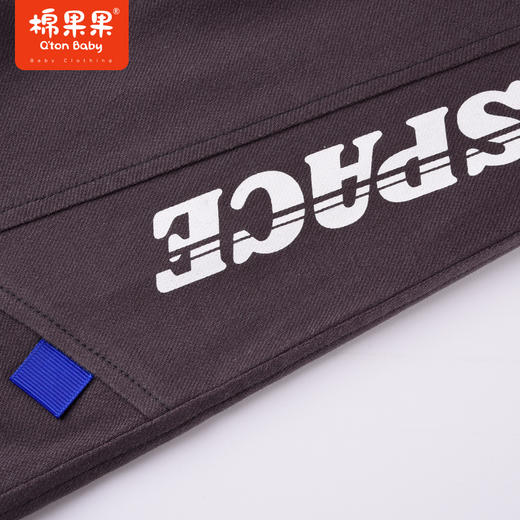 商场同款棉果果秋季新款纯棉男童帅气酷潮弹力水洗棉工装裤好穿M312200422505 商品图2