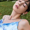 ZEGL设计师浮生若梦系列月光石项链女夏高级设计感小众花朵锁骨链 商品缩略图5