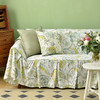 绿意蔓花全包式沙发盖巾防滑四季沙发巾靠包 商品缩略图0