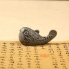 创意铸铁河豚文镇金属学生小摆件笔搁笔置镇纸镇尺文房四宝 商品缩略图0