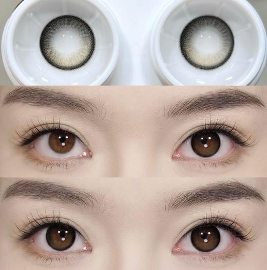 HUOHUOCON 黑圣光 日抛 10片 14.2mm 参考着色13.5mm 基弧8.5 含水50% 新锐国货 商品图3