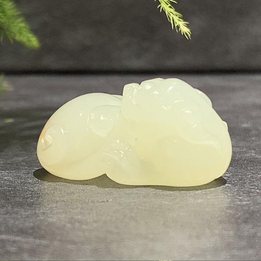 【御珠宫坊】羊脂白玉子料貔貅 商品图4