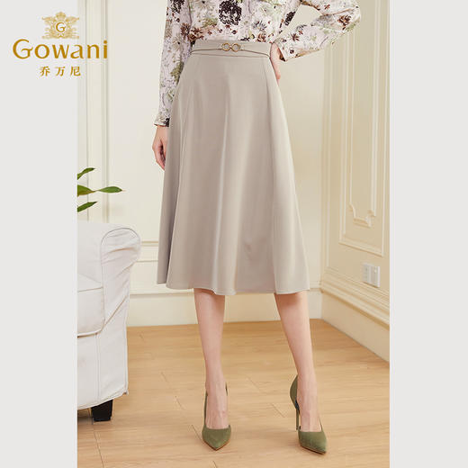 乔万尼半身裙女夏季新款御姐轻熟风轻奢高级感显瘦DF2D419 商品图3