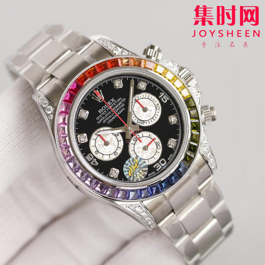 ROLEX劳力士 迪通拿系列“彩虹圈”计时码表 商品图0