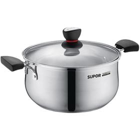 苏泊尔小红圈304不锈钢多用复底汤锅ST22H1