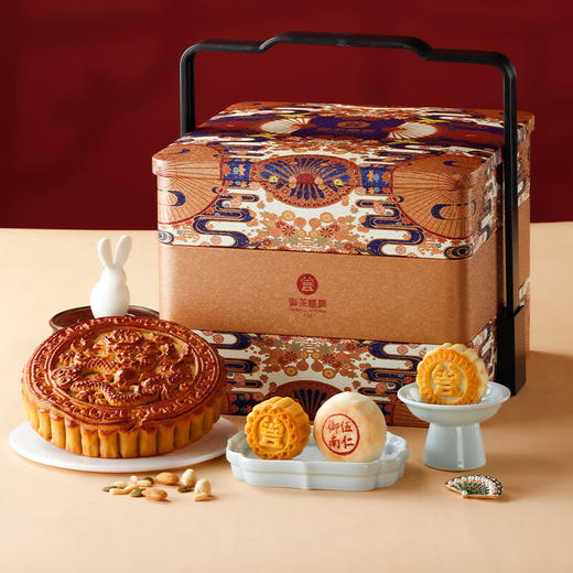 御茶膳房典乐汉唐(正）月饼礼盒 1.42kg 商品图0