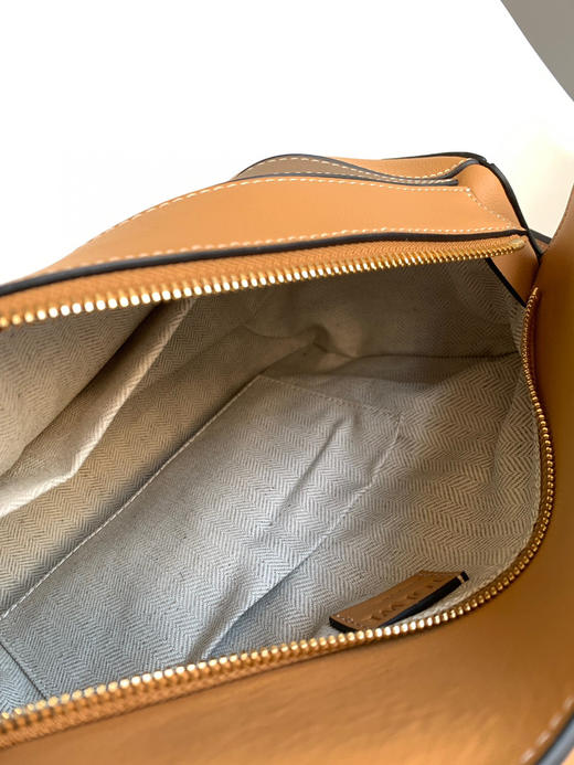 Puzzle Bag（中号29CM）-棕黄拼褐色米白 商品图8