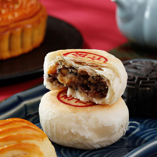 御茶膳房龙镇九州（协）月饼礼盒(定制专款） 1.36kg 商品图2