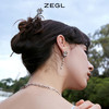 ZEGL设计师浮生若梦系列月光石发簪女夏天简约现代新中式发饰头饰 商品缩略图1