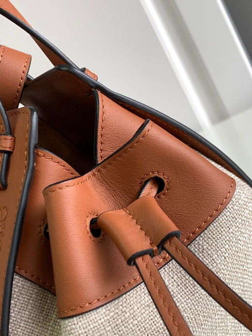 Loe*we🔥Mini 吊床- 棕色平纹 商品图6