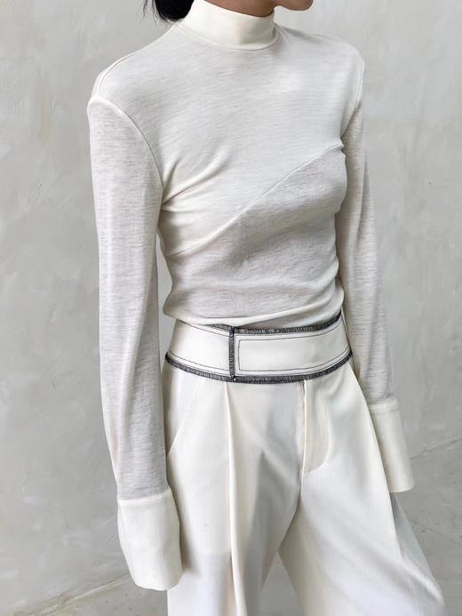 Viktoria Chan | Lexi patched trousers [长裤 黑AW2128 / 白AW2127] 商品图1