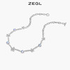 ZEGL设计师浮生若梦系列月光石项链女夏高级设计感小众花朵锁骨链 商品缩略图3