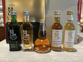 噶玛兰KAVALAN综合什锦小样酒50ml*5瓶｜涵舍选品｜