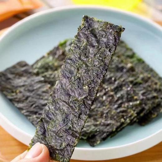新品马马妈夹心脆海苔40克炒米味扁桃仁味休闲零食即食海苔下 商品图1