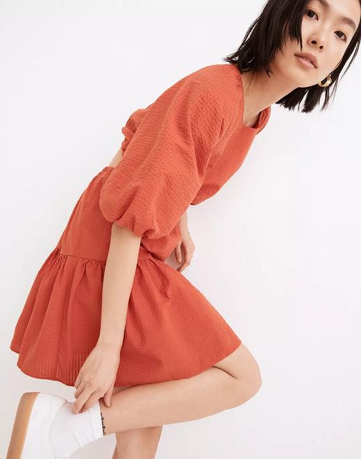 轻奢品牌🇺🇸年中好折！Madewell 设计款Seersucker露半腰连衣裙 只要￥599 商品图10