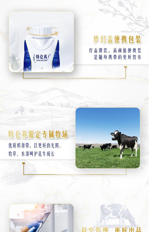 特仑苏梦幻盖纯牛奶250*10瓶 商品图2