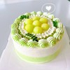 【甜久荟 精致法式蜜瓜蛋糕】已下市仅作参考 以夏季绣球盛开为意境 设计的二款蜜瓜蛋糕 用高档抹茶粉调色 顶层装饰蜜瓜球 围边抹茶“珠串” 内陷根据水果随机芒果或蜜瓜 细节满满 商品缩略图1
